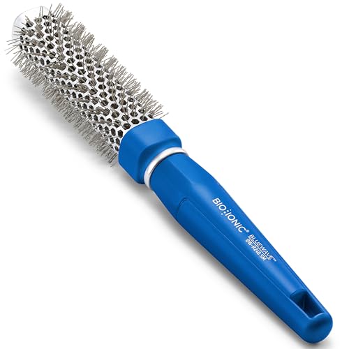 Small BlueWave NanoIonic Conditioning Hair Brush - 1 Inch Styling Tool