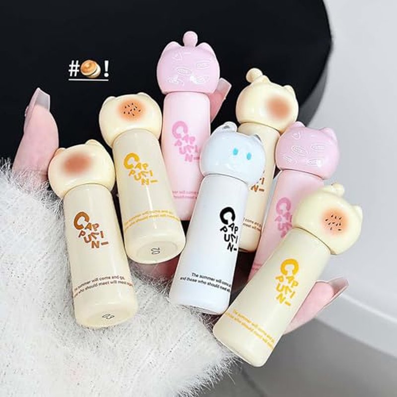 4 Colors Jelly Glossy Lip Gloss Set,Long Lasting Moisturizing Tinted Lip Balm,Plumping Water Lip Glaze, Mirror Hydrating Liquid Lipsticks Brighten Lipstick