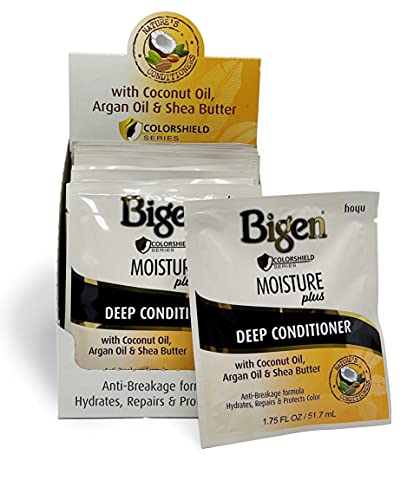 Bigen Moisture Plus Deep Conditioner 1.75 Fl Oz Pack of 12 - Hydrates & Repairs