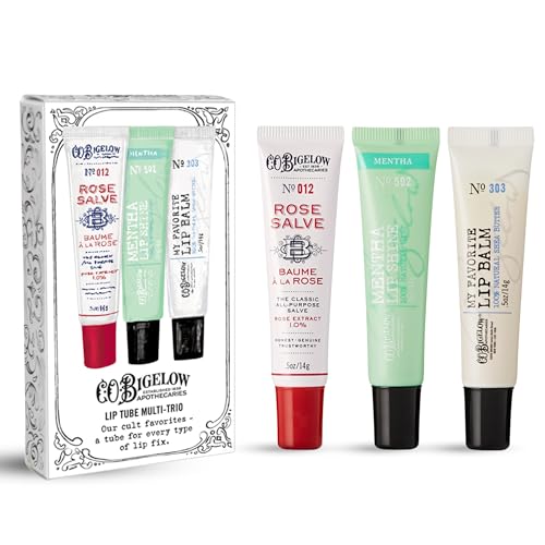Assorted Lip Balm Tubes Set - Hydrating Natural Lip Care Trio