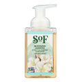 SoF Hydrating Foaming Hand Wash - With Organic Agave Nectar & Coconut Oil- Vegan & Non GMO- Free From Phthalates, Sulfates & Parabens- Blooming Jasmine - 8 oz Bottle 3 Pack