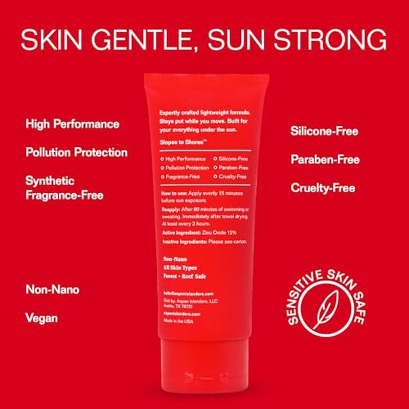 Hawaii Reef Compliant Act 104 Sheer Mineral Sport Sunscreen Lotion | High Altitude, SFP 50, No White Cast Zinc | Face & Body | Anti-Aging | Non-Toxic | Water-Resistant | 3.4 fl oz