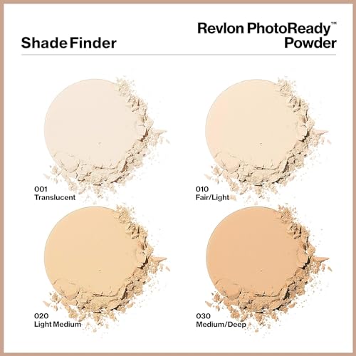 Revlon PhotoReady Powder, Light Medium [020] 0.25 oz (Pack of 3)