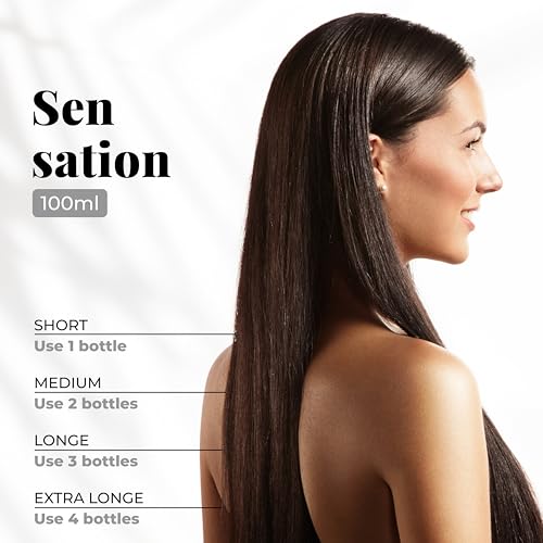 Expert Hair Sensation Keratin Hair Treatment Set with Shampoo - 1 Pack + Deep Cleansing Shampoo 30ml