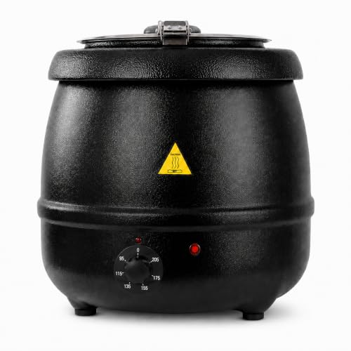 YBSVO 11 Quart Commercial Soup Kettle Warmer - Food Service Hot Food Dispenser
