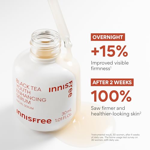 Anti-Aging Face Serum with Black Tea and Niacinamide for Radiance & Firmness