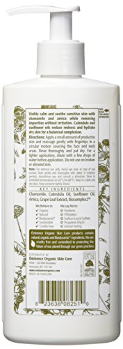Eminence Calm Skin Chamomile Cleanser - Fresh 8.4 Fl Oz for Sensitive Skin