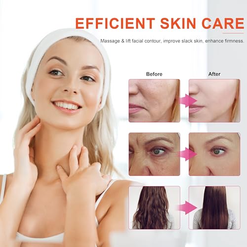 Hi Frequency Facial Care Tool Skin Tonning Device with 7 Electrode Tubes 2 Colors Options Elitzia ETSC640N (Orange)