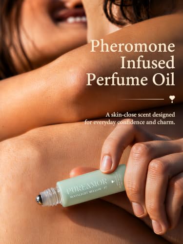 Pheromone Perfume Oil Set for Women - Rose Marshmallow, Moonlight & Balboa Rosa, 2 Pack