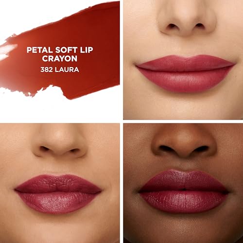 Laura Mercier Petal Soft Lipstick Crayon - Plum Red, 0.07 oz - Dimensional Matte Lip Color