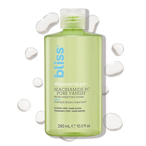 Bliss Disappearing Act Toner + Mighty Marshmallow Mask | Pore Minimizing & Radiance-Boosting Duo