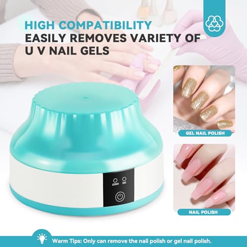 Steam Nail Polish Remover Machine with Kit - Salon & Home Use, 01 Pro