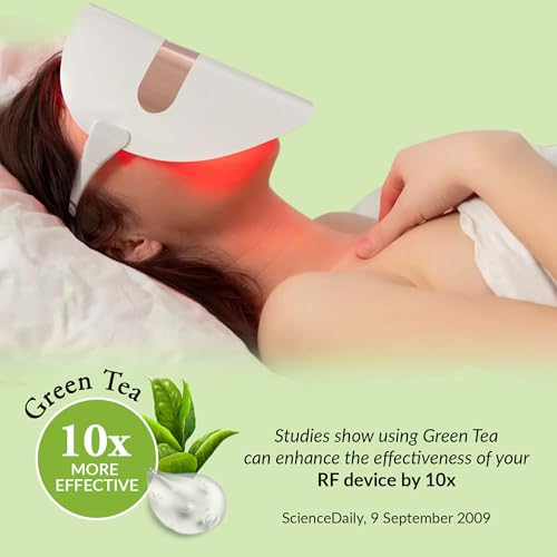 Facial Conductive Gel for Microcurrent Devices with Green Tea & Hyaluronic Acid - 8.45 oz