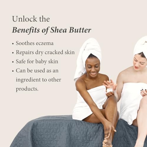 Shea Radiance P.U.R.E Raw Shea Butter - Orange & Clove, 14 oz - Natural Moisturizer for Skin & Hair, Sensitive Skin Care