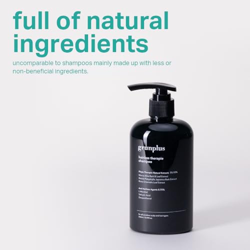Grunplus Herbal Hair Growth Shampoo for Thinning Hair - 8.45 fl oz