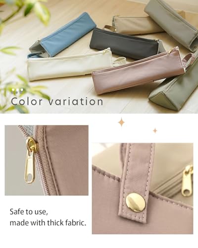 Heat-Resistant Curling & Flat Iron Holder with Travel Mat - Orchid Pink & Beige