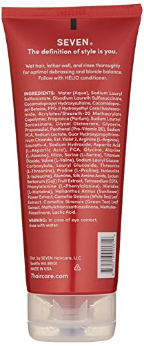 Violet Purple Shampoo for Blonde Hair & Brassiness - 7 Fl Oz, Sulfate & Paraben Free, Cruelty-Free, Made in USA