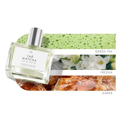 Le Monde Gourmand Thé Matcha Eau de Parfum Spray for Women - Green Tea, Freesia & Amber, Vegan & Cruelty-Free, 1 fl oz