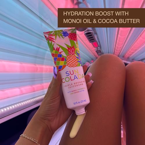 Onyx Suncolada Bronzing Lotion for Tanning Bed - Deep, Hydrating 8.5 Fl Oz