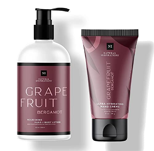 Natural Inspirations Hand & Body Lotion Gift Set - Grapefruit Bergamot Variation