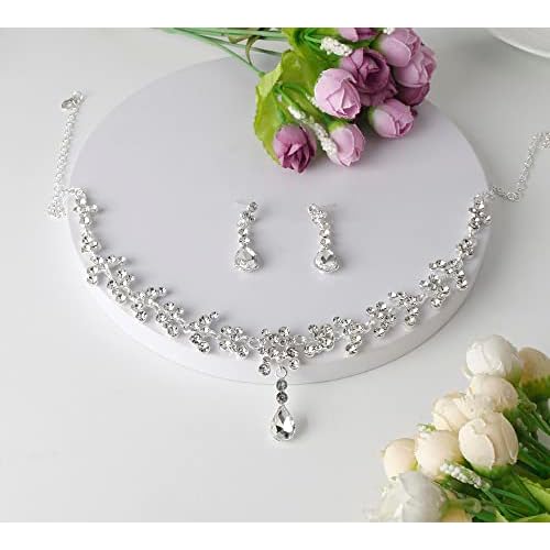 DS Rhinestone Wedding Tiara Crown for Brides, Goddess elf Princess Fairy Crystal Pendent Headband Leaf Cosplay Crown for women girls Hair Accessory for Brides Pageant Wedding Prom Birthday