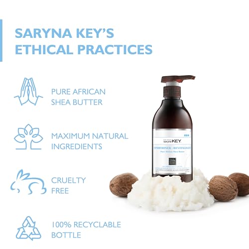 Saryna Key Curl Control Conditioner Shea Butter 16.9 Fl Oz - Moisturizing & Frizz Control
