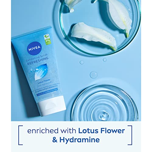 NIVEA Gentle Exfoliating Face Scrub 150ml - Pack of 3