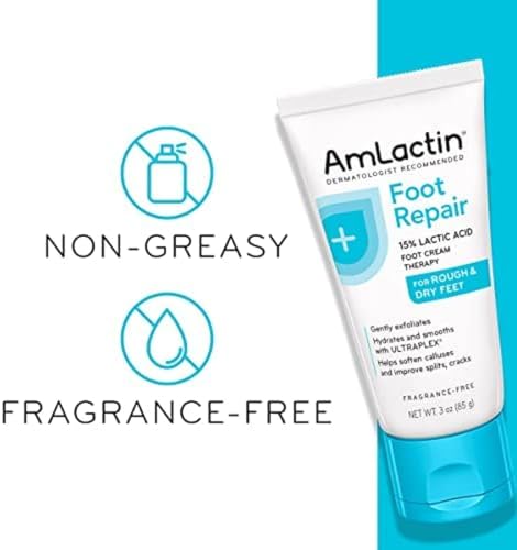 Foot Cream Therapy for Dry Skin - Pack of 2, 3 oz Each