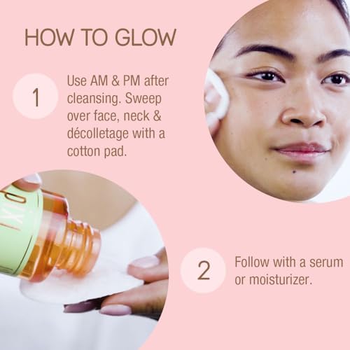 Pixi Glow Tonic Exfoliating Face Toner 8.5 Fl Oz / 250 ml - Pore Refining & Radiance