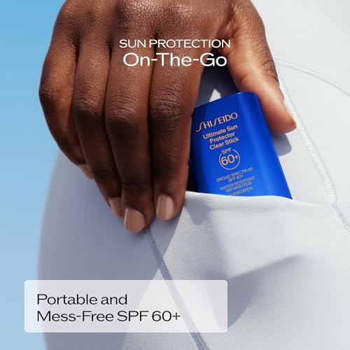 Invisible Broad-Spectrum Sunscreen Stick SPF 60+ 0.7 Oz - Wear Under & Over Makeup