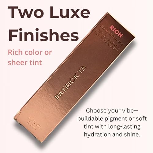 PATRICK TA Major Volume Plumping Lip Gloss - Say Less - Rich Milky Pink, Superficial
