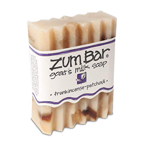 Indigo Wild Zum Bar Goat's Milk Soap with Patchouli - 15 Ounce Pack of 1, Handmade Organic