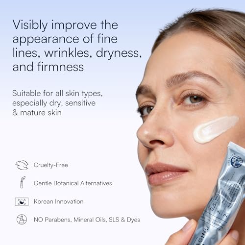 Korean Anti-Aging Face Cream with Bakuchiol & Niacinamide - Sensitive Skin