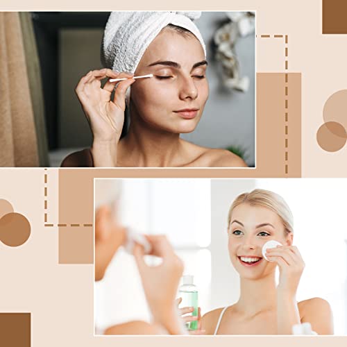 Tondiamo 400 Set Hotel Vanity Set Individual Vanity Kit Hotel Hospitality Set Disposable Travel Amenities Kit Bulk Include Cosmetic Cotton Pads, Cotton Swabs, Nail File for Shelter Homeless