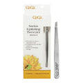GiGi Slanted Tweezer for Ingrown Hair and Stubble Removal