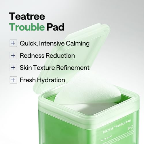 MEDIHEAL Tea Tree Toner Pads - 100 Count, Calming & Acne Care for Sensitive Skin Variation of THIS listing