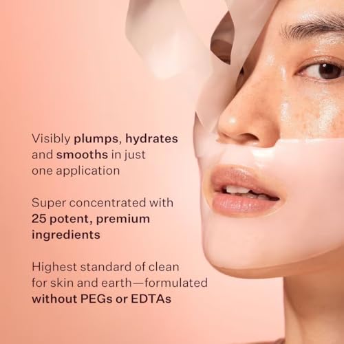 Peach & Lily Glass Skin Ginseng Collagen Mask Pack of 7