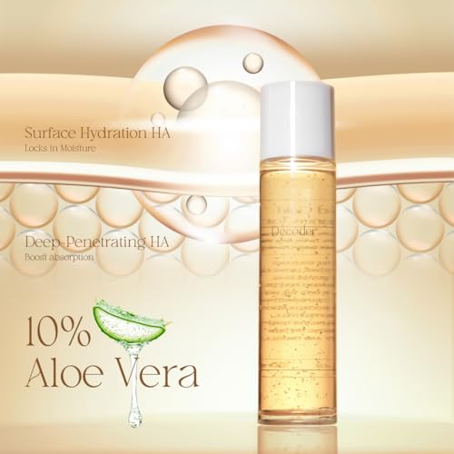 Liquid Gold Radiance Toner-Serum with 10 Face Masks - Hydrating, Gold & Rose Water, Sensitive Skin, 13.76 Fl Oz