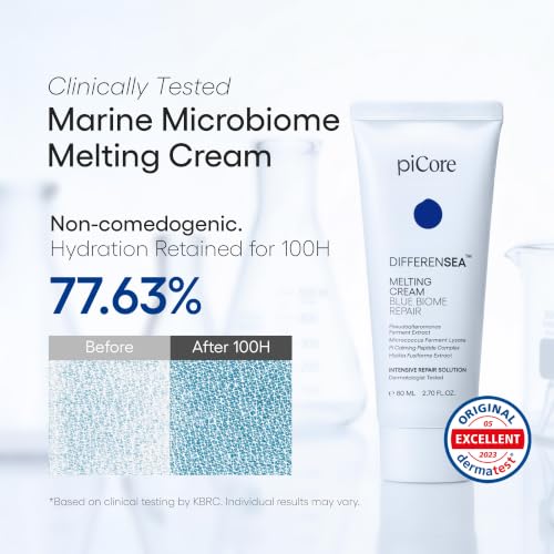 Niacinamide Ceramide Melting Cream for Dry Skin 2.70 Fl OZ - Hydrating Korean Skincare