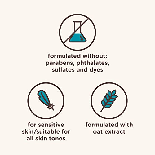 Aveeno Kids Sensitive Skin Face & Body Wash With Oat Extract, 18 fl. Oz with Aveeno Sensitive Skin Face & Body Gel Cream for Kids with Prebiotic Oat, 8 oz
