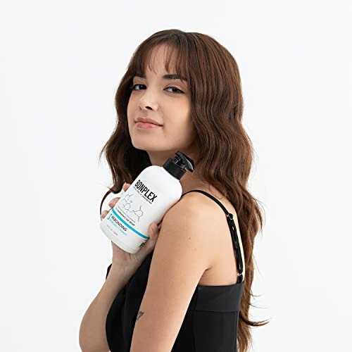 BONPLEX Rebonding Shampoo - 16.9 Ounce for Damaged & Colored Hair - Reconnect Disulfide Bonds