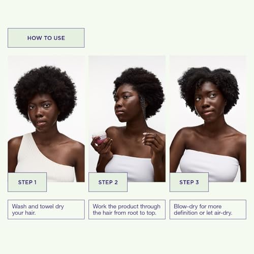 Curl & Wave Defining Cream - Nourishing, Vegan, 3.4 Fl Oz - Pack of 1