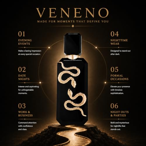 French Avenue Veneno Edp 100ml - Smoky Warmth, Vanilla & Tobacco Fragrance