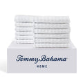 Northern Pacific White Cotton Washcloth Set - 12 Pack, 13 x 13 Inches