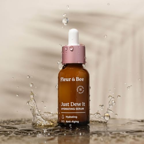Hydrating Anti-Aging Face Serum with Hyaluronic Acid for Sensitive Dry Skin