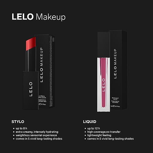 LELO MAKEUP - STYLO Lipstick - Extra Creamy Matte, Long Lasting - 02 ONE NIGHT STAND