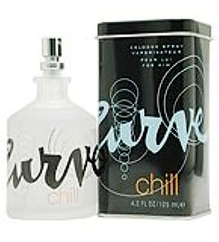 Liz Claiborne Curve Chill Men’s Cologne Spray 4.2 Oz - Long Lasting Fragrance
