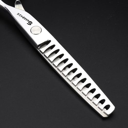 Hair Cutting Scissors Set 6 Inch Thinning & Styling Shears - Stainless Steel - Right Hand - Silver - Variation of THIS listing