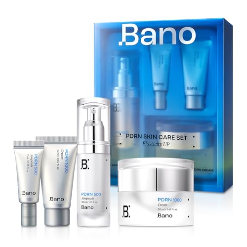 PDRN Skin Care Set with Collagen & Hyaluronic Acid for Firming & Hydration