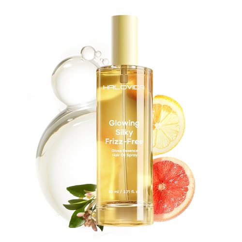 Hair Oil for Frizz Control & Heat Protection - Nourishing Hair Treatment